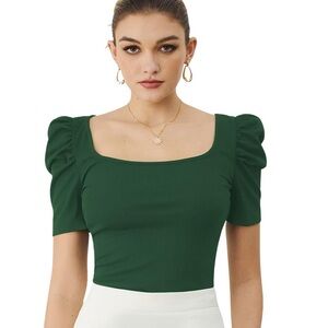 NWT Puff Sleeve Top